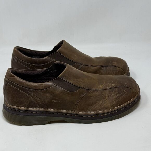 Dr Martens Tevin Loafers Mens 14 Brown Leather Slip On Casual Preppy Shoes main image 9